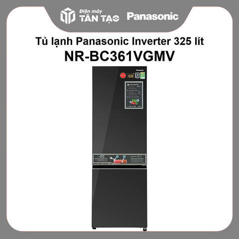 Tủ lạnh Panasonic Inverter 325 lít NR-BC361VGMV