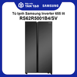 Tủ lạnh Samsung Inverter 655 lít RS62R5001B4/SV