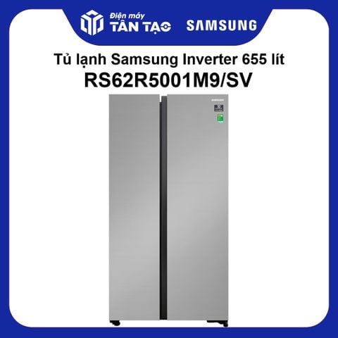 Tủ lạnh Samsung Inverter 647 lít RS62R5001M9/SV