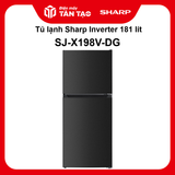 Tủ lạnh Sharp Inverter 181 lít SJ-X198V-DG