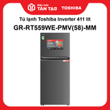 Tủ lạnh Toshiba Inverter 411 lít GR-RT559WE-PMV(58)-MM