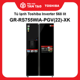 Tủ lạnh Toshiba Inverter 568 lít GR-RS755WIA-PGV(22)-XK