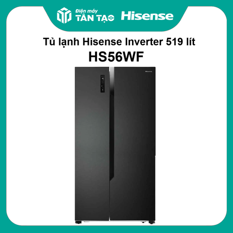 Tủ lạnh Hisense Inverter 519 lít HS56WF