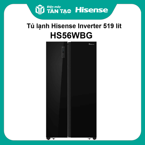 Tủ lạnh Hisense Inverter 519 lít HS56WBG
