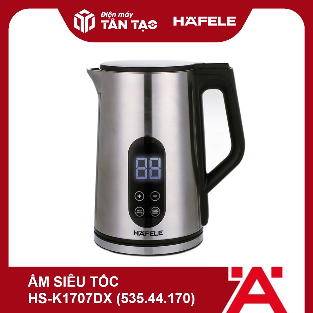 Bình siêu tốc Hafele 1.7 lít HS-K1707DX (535.44.170)