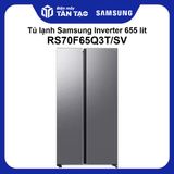 Tủ lạnh Samsung Inverter 655 lít RS70F65Q3T/SV
