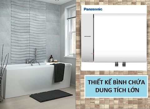 Máy nước nóng gián tiếp Panasonic DH-15HBMVW 15 lít