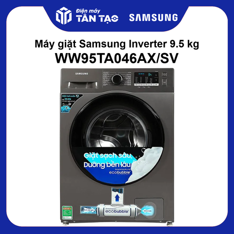 Máy giặt Samsung Inverter 9.5 kg WW95TA046AX/SV