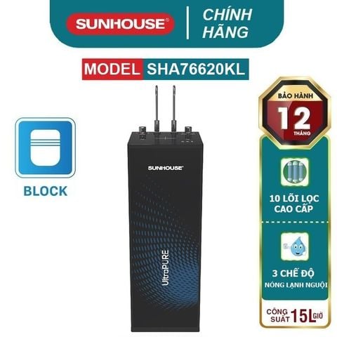 Máy lọc nước RO UltraPURE Sunhouse SHA76620KL 10 lõi