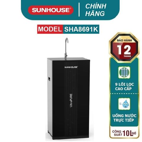 Máy lọc nước RO UltraPURE Sunhouse SHA8691K 9 lõi