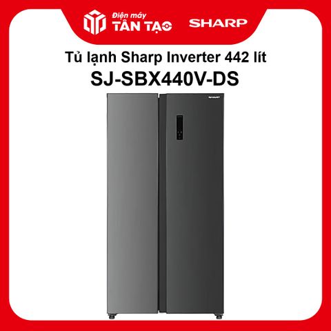 Tủ lạnh Sharp Inverter 442 lít SJ-SBX440V-DS