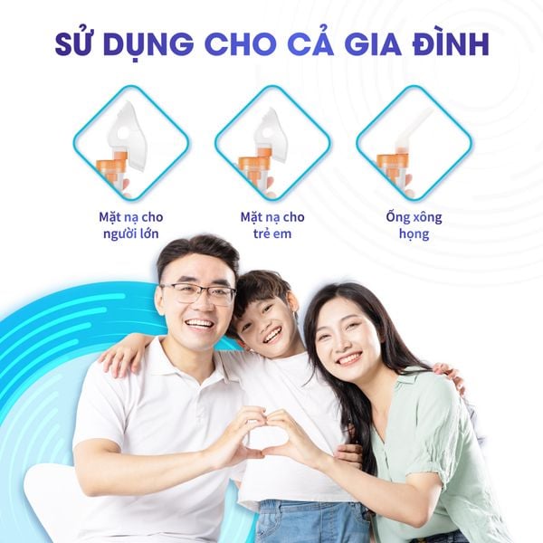 Máy xông khí dung CHIDO cầm tay -  phiên bản mới CNB69026 - pin sạc