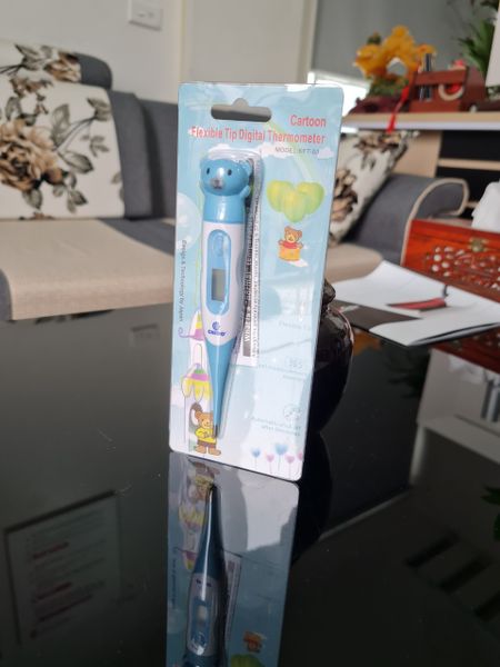 Nhiệt kế điện tử đầu mềm CHIDO - Đo nhanh 30s chính xác - Bảo hành 2 năm