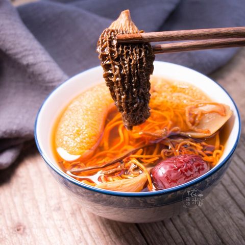 Soup nấm hoang dã 100g ( nấm bụng dê, nấm lưới, nấm thông....)
