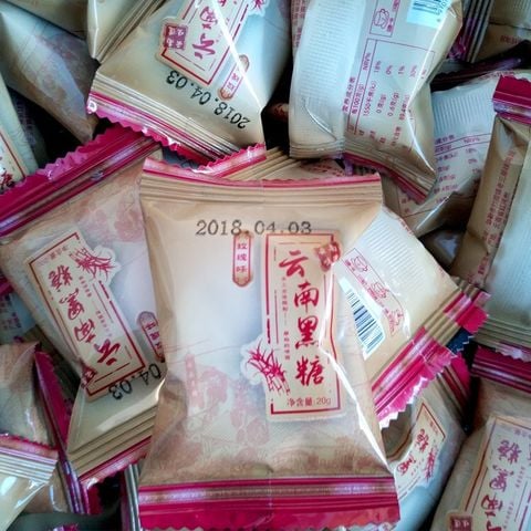 Trà đường nâu thảo mộc ngũ vị 10 viên (truyền thống, quế hoa, hoa hồng, gừng, táo đỏ)