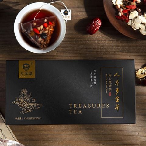Trà nhân sâm Wubao hộp 15 gói ( trà dưỡng sinh)