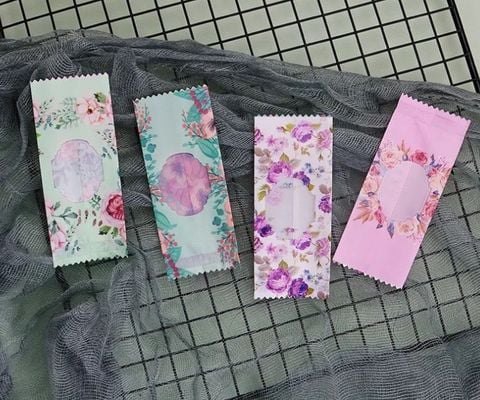 Túi Hàn Miệng Nhiều Họa Tiết size 4x9.5cm Đựng Bánh Kẹo