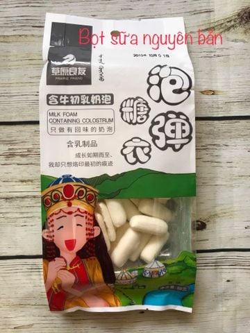 Bánh sữa bò Mông Cổ vị sữa truyền thống , vị sữa chua, vị phô mai, vị bọt sữa
