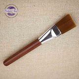 Chổi dẹp quét khay trà bằng gỗ, lông nhân tạo