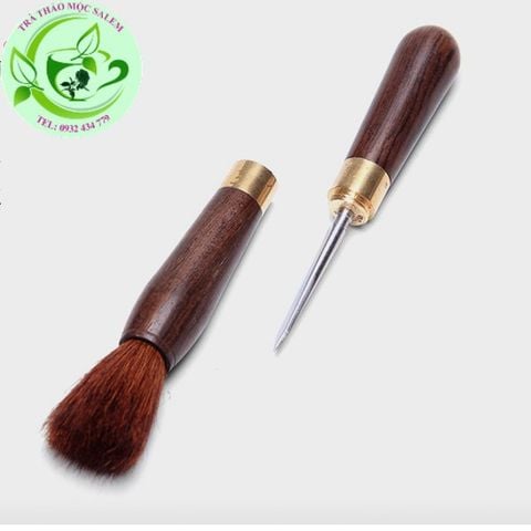 Bộ chổi dao cắt trà 2 in 1