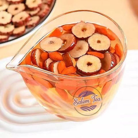 ly Trà Gừng Táo Đỏ Kỷ Tử thơm ngon