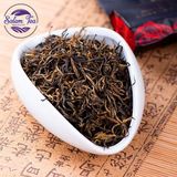 “Trà khô Hồng Trà Kim Tuấn Mi sợi dài, được chọn lọc cẩn thận để đảm bảo chất lượng.”