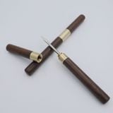 Dao cắt trà bằng gỗ mun và gỗ hồng sắc