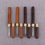 Dao cắt trà bằng gỗ mun và gỗ hồng sắc