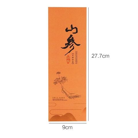 Nhân sâm núi Trường Bạch hộp 1 cây có kiểm định
