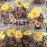 Trà táo đỏ hoa hồng hoa cúc