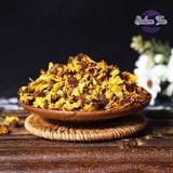 “Đĩa Trà Hoa Cúc Himalaya sấy khô vàng óng, tinh túy từ thiên nhiên”