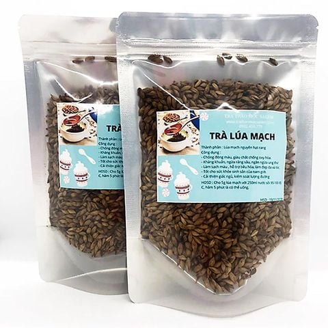 trà lúa mạch rang Nhật Bản đóng gói tiện lợi, sẵn sàng sử dụng hàng ngày.