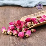 trà nụ hoa hồng đà lạt nằm trong cung nhãn trà