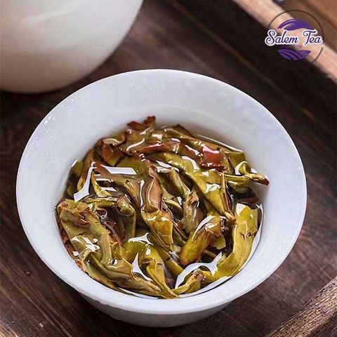 Lá trà Ô Long sau khi pha giữ được sự tươi mới và đậm đà hương vị.