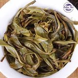 “Lá trà phổ nhĩ sống Băng Đảo cổ thụ năm 2018 mềm mại, giữ nguyên hương vị tự nhiên sau pha”