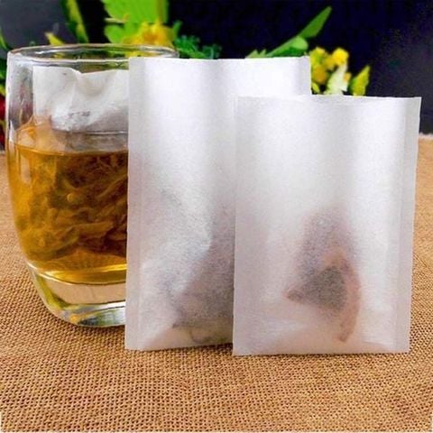 “Túi Lọc Giấy Ép Nhiệt dùng để pha trà thảo dược, an toàn và tiện lợi”
