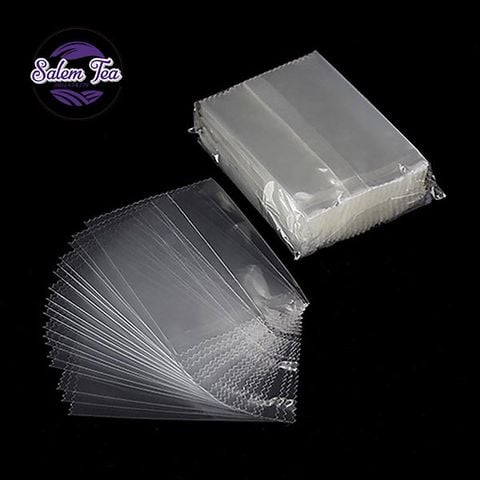 “Túi trắng trong hàn miệng nilon bóng đẹp, lý tưởng đựng thực phẩm an toàn và thẩm mỹ”
