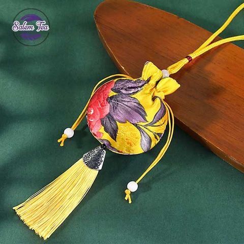 Túi Vải Gấm Thêu Hoa Nhiều Màu Đựng Hương Liệu, Đồ Dùng...