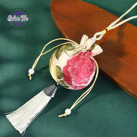 Túi Vải Gấm Thêu Hoa Nhiều Màu Đựng Hương Liệu, Đồ Dùng...