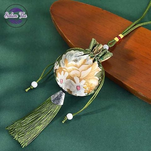 Túi Vải Gấm Thêu Hoa Nhiều Màu Đựng Hương Liệu, Đồ Dùng...