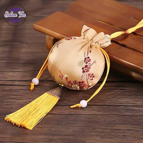 Túi Vải Gấm Thêu Hoa Nhiều Màu Đựng Hương Liệu, Đồ Dùng...
