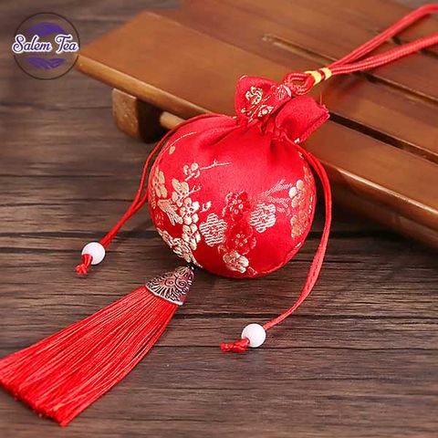 Túi Vải Gấm Thêu Hoa Nhiều Màu Đựng Hương Liệu, Đồ Dùng...