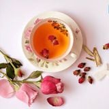 Trà hoa hồng cam thảo