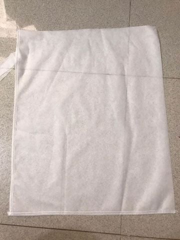 Túi vải không dệt có dây buộc size 35x50cm ( đựng túi xách, giầy dép, bọc trái cây)