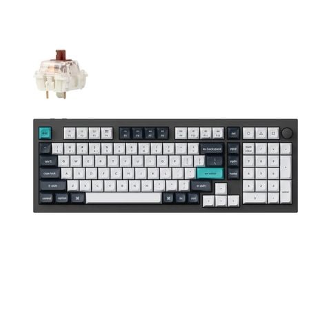 Bàn phím cơ không dây Keychron Q5M-M Q5 Max Carbon Black