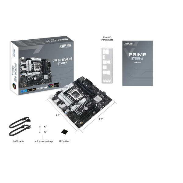 Bo mạch chủ Asus PRIME B760M-A