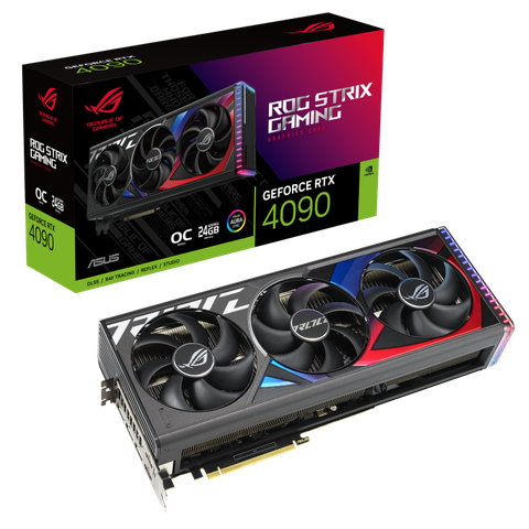 Cạc màn hình Asus 24GB ROG-STRIX-RTX4090-O24G-GAMING