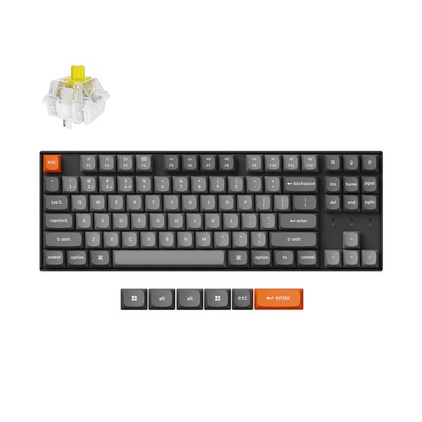 Bàn phím cơ không dây Keychron K8M-H K8 MaxSwappable RGB Backlight