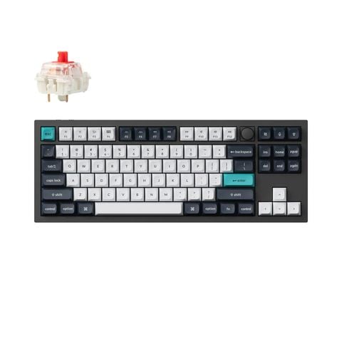 Bàn phím cơ không dây Keychron Q3M-M Q3 Max Carbon Black