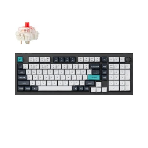 Bàn phím cơ không dây Keychron Q5M-M Q5 Max Carbon Black